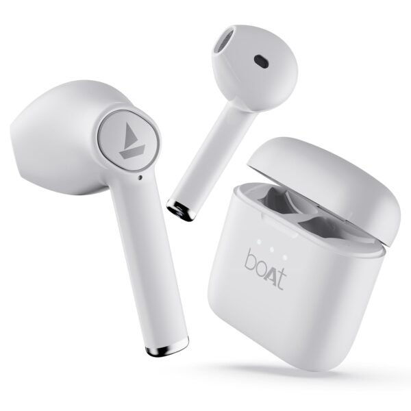 boAt Airdopes 131 Tws in Ear Earbuds with Upto 60 Hours and ASAP Charge(Ivory White)