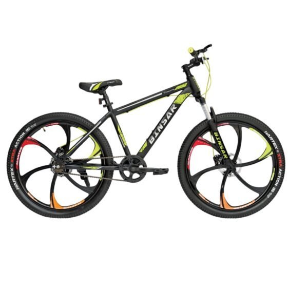 BINSAR Cycle Disc Brake Mountain Bike | Ideal for 13+ Years -27.5X2.125 (SKY) S/SPEED | RIGID FORK(700 TYPE)