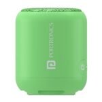 Portronics SoundDrum 1 10W TWS Portable Bluetooth 5.3 Speaker with Powerful Bass, Type C Charging cable included(Green)