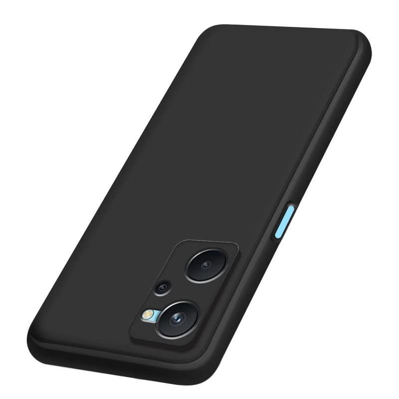 Shockproof Silicon Flexible Back Cover for Oppo A57 5G (6.56") - Black