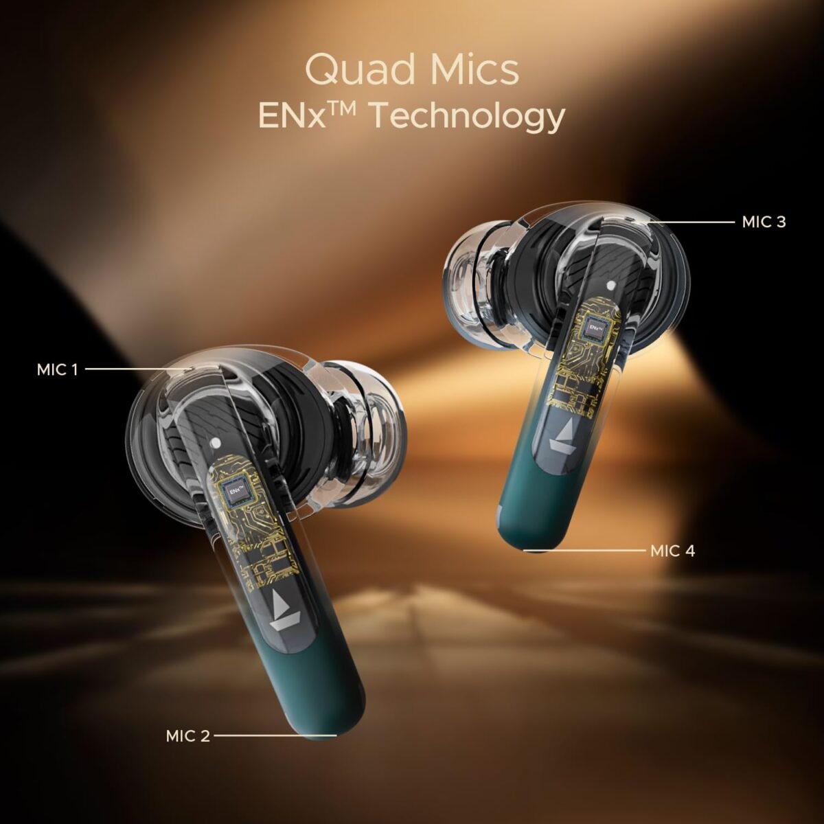 boAt Airdopes 141 ANC TWS in-Ear Earbuds w/ 32 dB Anc, 42 Hrs Playback, 50ms Low Latency Beast Mode,  ASAP Charge & IPX5(Green)