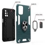 VIVO Y28 5G | Shockproof Polycarbonate Dual Layer Hybrid Armor | Robust (Green) D5