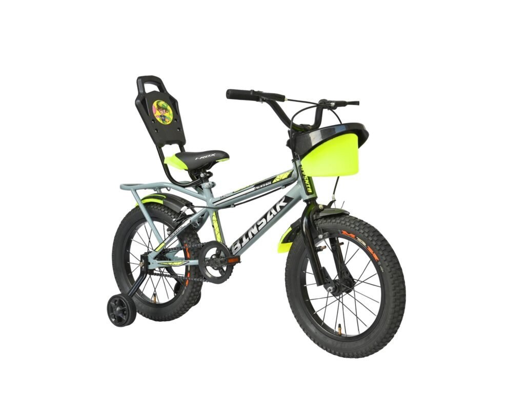 BINSAR-14X2.40" IBC (GOKU PLUS) S/Speed | Rigid Fork and Caliper Brake Ideal for Girls Between 4-6 Yrs