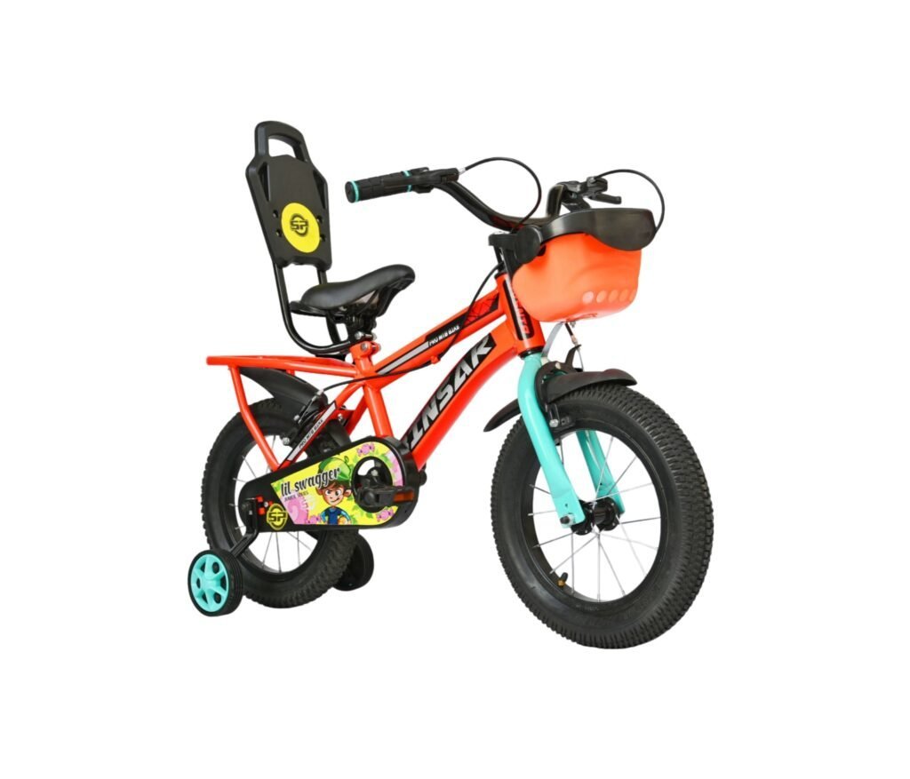 BINSAR Bicycles Rigid Fork and Caliper Brake Ideal for Girls Between 4-6 Yrs -14X2.40" IBC(GOKU PLUS) S/Speed