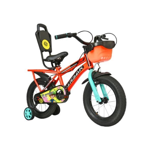 BINSAR Bicycles Rigid Fork and Caliper Brake Ideal for Girls Between 4-6 Yrs -14X2.40" IBC(GOKU PLUS) S/Speed