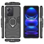 Oppo F23 5G Back Cover | Dual Layer Armor Defender Full Body Protective + PC Hybrid Kickstand Back Case for Oppo