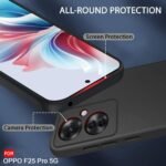 Sleek Back Cover Case for Oppo F25 Pro 5G | Slim Fit Protective Design | Ultra Matte Finish | Camera Protection Bump