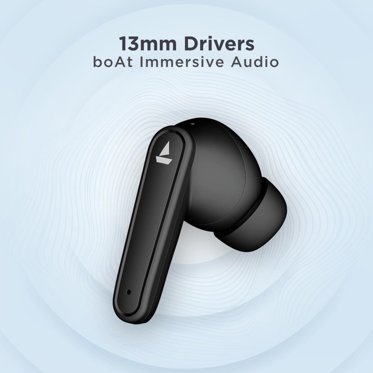 boAt Airdopes 115 in Ear TWS Earbuds with Beast Mode, Upto 24 Hrs Playback and ASAP Charge (Active Black)