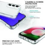 Back Cover Case for Motorola Edge 50 Fusion 5G | 360 Degree Protection - Transparent