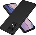 Shockproof Silicon Flexible Back Cover for Oppo Reno7 4G - Black