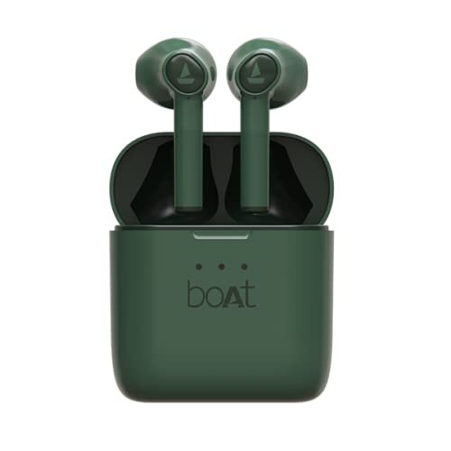 boAt Airdopes 131 Truly Wireless Bluetooth in Ear Earbuds with Mic (Colour Green)