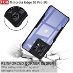 Transparent Hard Back Cover Case For Motorola Moto Edge 50 Pro 5G - Eagle