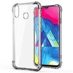 Samsung Galaxy A30 Silicone Soft Case Back Cover in Transparent for Samsung Galaxy A30-Transparent