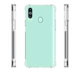 Samsung Galaxy A20s - Soft Silicone Shockproof    Back Cover in Transparent[Air Cushion Technology]-for Samsung Galaxy