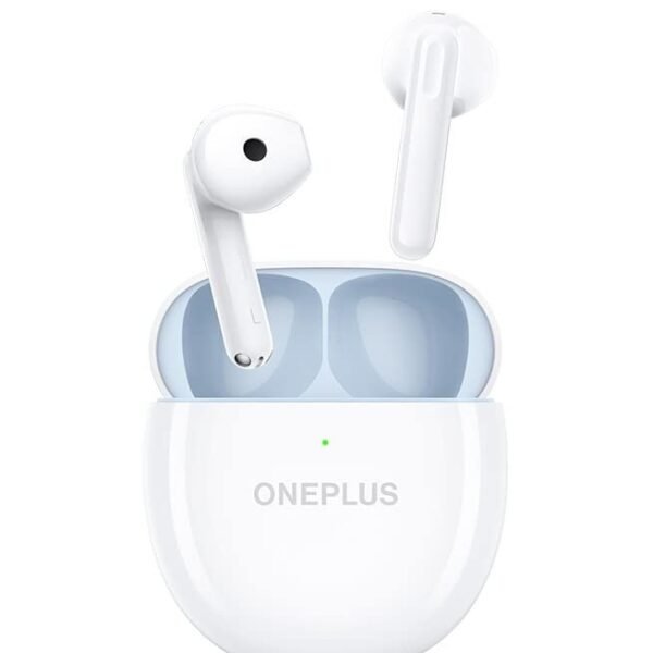 OnePlus Nord Buds CE Bluetooth Truly Wireless in Ear Earbuds | 13.4mm Dynamic Drivers | (Moonlight White)