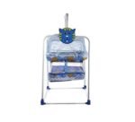 Baby Love Baby Cradle Cum Cot Cum Stroller Bassinet (Blue) Bassinet (Blue)