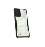 Back Cover for Realme Narzo 50i Back Cover Case - Black Transparent (Eagle)