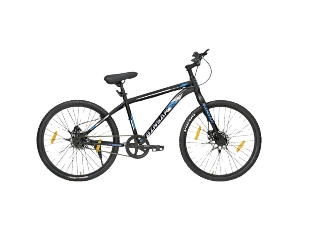 BINSAR Cycle for Men with Front Shocker and Dual Disc, 21 Speed Ideal for 10+ Years -24X3.00