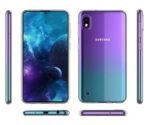 Silicon Transparent Soft Rubber Back Cover for Samsung Galaxy A10 (Transparent)