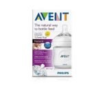 Philips Avent 260ml Natural Feeding Bottle With 125ml Natural Feeding Bottle