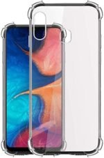 Samsung Galaxy A30 Silicone Soft Case Back Cover in Transparent for Samsung Galaxy A30-Transparent