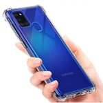 Transparent Bumper Case Cover for Samsung Galaxy A21s - Samsung A21s Back Cover