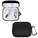 Soft Silicone Case Cover For One-Plus Buds Pro 2 -Black,Headphones