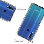 Transparent Back Cover for Vivo Y17 / Vivo Y15 / Vivo Y12 - All Sides Protection Case (Transparent)