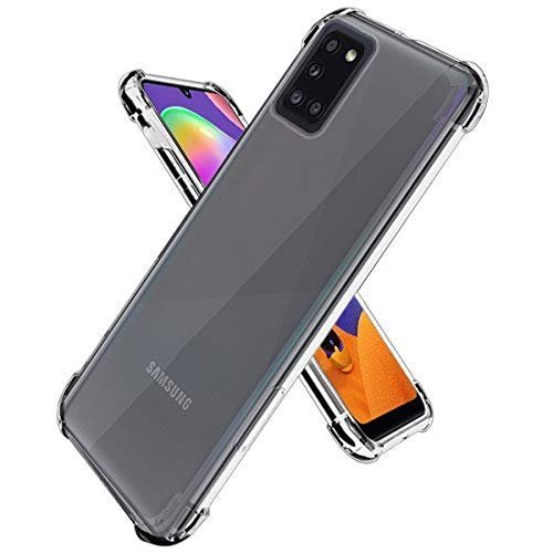 Protection Silicone Back Cover Case for Samsung A31 | Crystal Clear TPU Bumper Back Cover for Samsung Galaxy A31