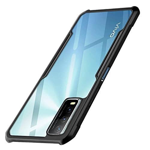 for Vivo Y20 Back Cover Case [Shockproof Crystal Clear | 360 Degree Protection | Protective Design |