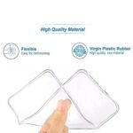 Soft Silicone| Transparent| Flexible Back Cover for Vivo V23 5G