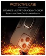 Shock Proof Back Case Mobile Cover for Mi Redmi 12 5G | Redmi 12 4G | Poco M6 Pro 5G (   Armor | Hybrid PC + TPU