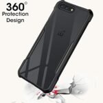 Back Cover Case for OnePlus 5 | 360 Degree Protection | Protective Design | Transparent Black - Eagle