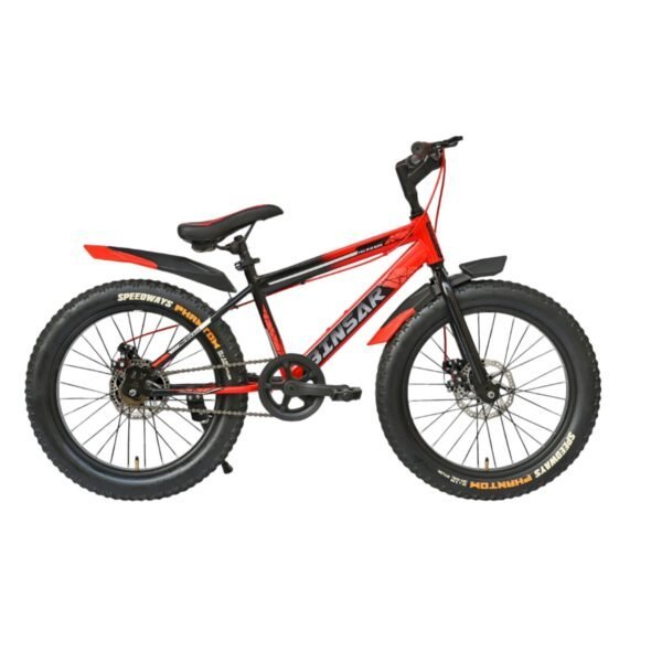 BINSAR Cycle for Men with Front Thunader and Dual Disc | 10+ Years -20X3.00" Non IBC (THUNDER) S/Speed