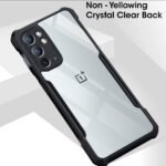 Shockproof Crystal Clear OnePlus 9RT 5G Back Cover Case | 360 Degree Protection | Protective Design | Transparent