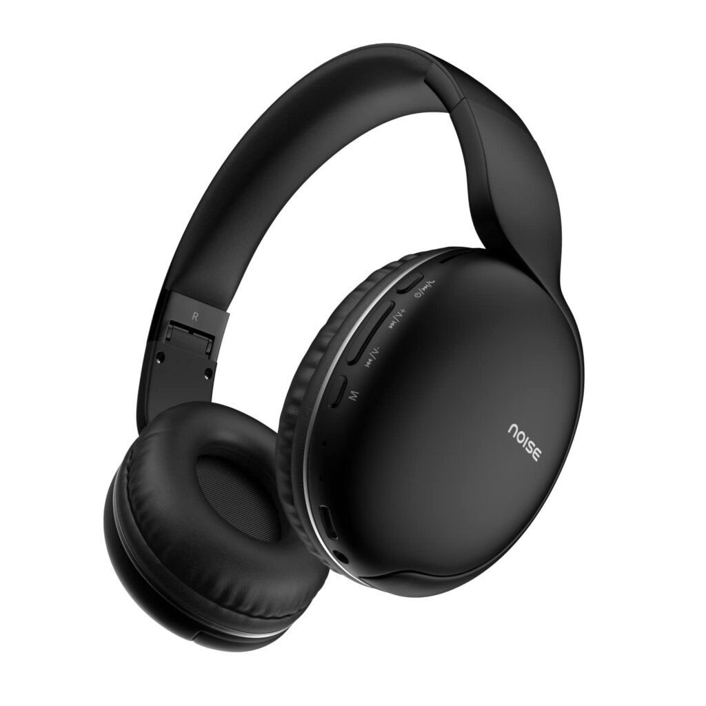 Noise Newly Launched Two Wireless On-Ear Headphones with 50 Hours Playtime, Low Latency(up to 40ms), 4 Play Modes, Dual Pairing,