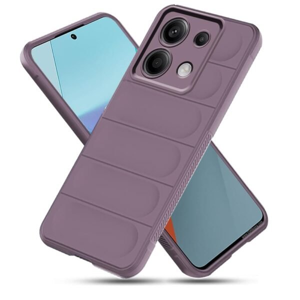 Down Jacket Series Silicone Back Cover Case for Mi Redmi Note 13 Pro 5G | Camera Protection Anti-Slip Grip Design |