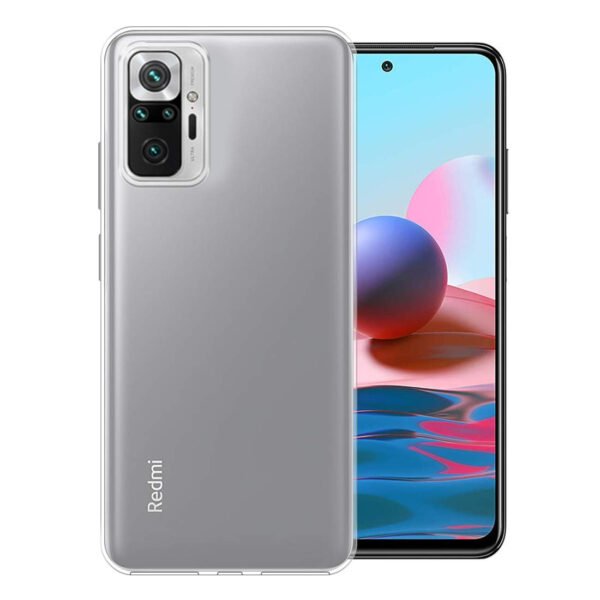 Redmi Note 10 Pro/Note 10 Pro Max Back Cover | Soft Silicon | Protection | All Side Shock Proof Transparent Case