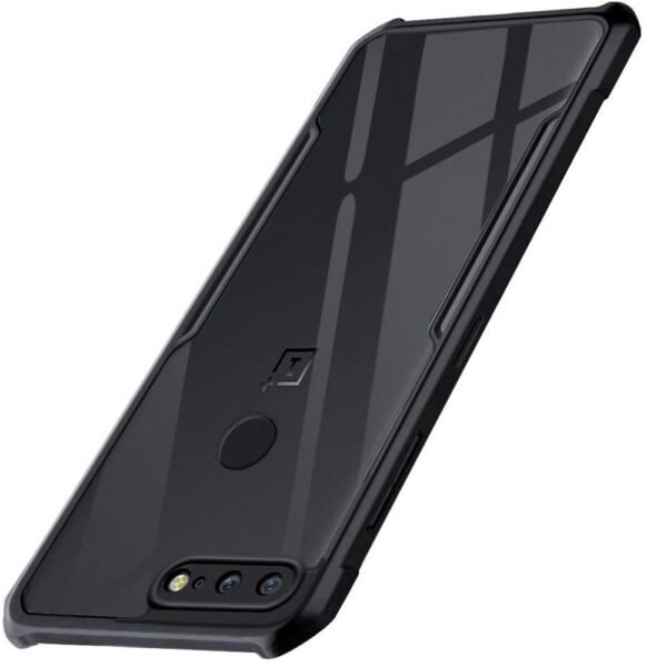 Shockproof Crystal Clear Back Cover Case for OnePlus 5T | 360 Degree Protection | Protective Design | Transparent