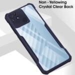 Shockproof Crystal Clear Realme Narzo 50A Back Cover Case | 360 Degree Protection | Protective Design | Transparent