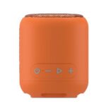 Portronics SoundDrum 1 10W TWS Portable Bluetooth 5.3 Speaker with Powerful Bass, Type C Charging cable included(Orange)