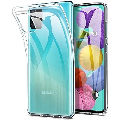 Soft and Flexible Back Cover for Samsung Galaxy A51 (Transparent)