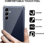 Shockproof Bumper Ultra Clear Slim Anti-Slip Grip Soft Flexible Back Cover for Samsung Galaxy M14 5G / SM-M146B/DS