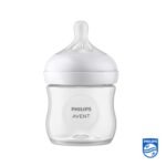 Philips Avent Natural Response Baby Feeding Bottle by Fratelli - 125ml Baby Milk Bottle for Newborns and Up, BPA Free, 0+ Months