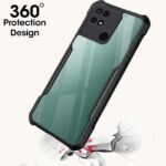 Shockproof Crystal Clear Back Cover Case for Redmi 10/Redmi 10 Power | 360 Degree Protection|Protective