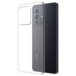 Soft Silicone| Transparent| Flexible Back Cover for Vivo V23 5G