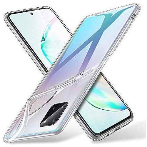 Protective Soft Samsung Galaxy Note 10 Lite  Silicone Shockproof Protection Back Case Cover | (Transparent)