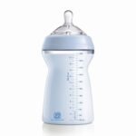 Chicco Natural Feeling 330ml Baby Milk Feeding Bottle with Wide Neck, Anti-Colic for Easy Milk Flow, for Babies & Toddlers 6m+