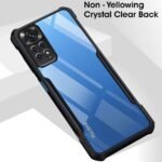 Bumper for Xia   Redmi Note 11 Transparent (Polycarbonate_Black)