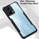 Shockproof Crystal Clear Back Cover Case for Redmi K50i 5G | 360 Degree Protection | Protective Design | Transparent